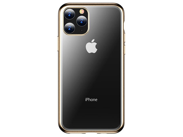 Чехол Totu Soft Jane series для Apple iPhone 11 pro max (золотистый, гелевый)