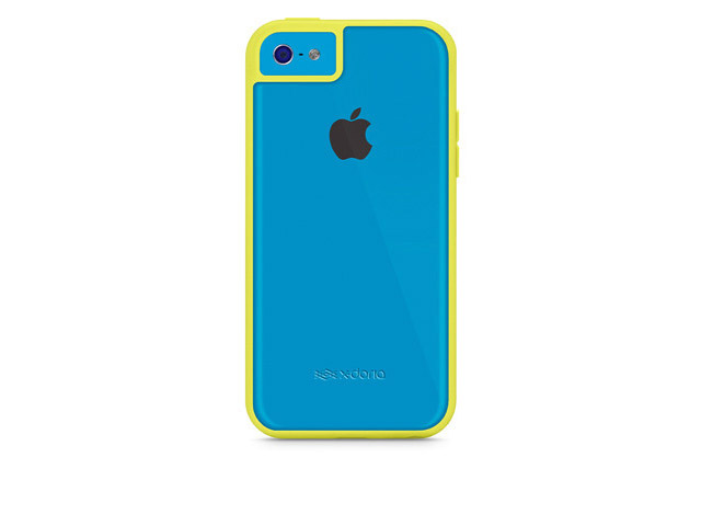 Чехол X-doria Scene Case для Apple iPhone 5C (желтый, пластиковый)