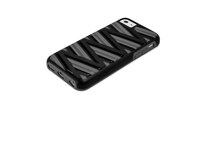 Чехол X-doria Rapt Case для Apple iPhone 5C (черный, пластиковый)