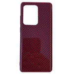 Чехол Yotrix Carbon Acrylic для Samsung Galaxy S20 ultra (красный, композитный)