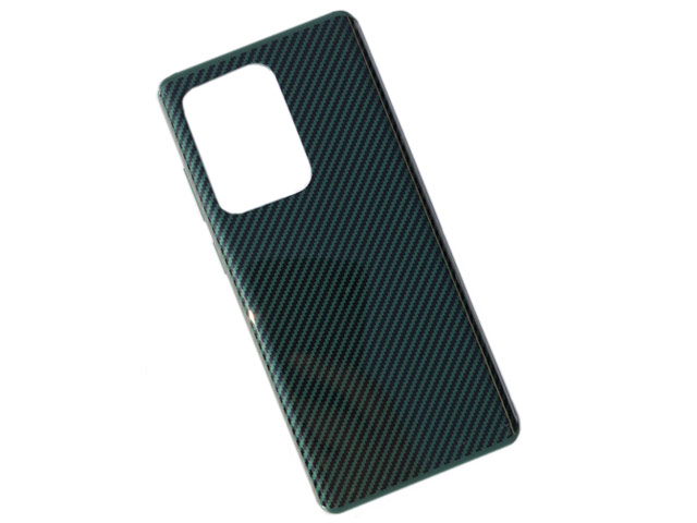 Чехол Yotrix Carbon Acrylic для Samsung Galaxy S20 ultra (темно-зеленый, композитный)