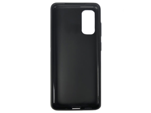 Чехол Yotrix Carbon Acrylic для Samsung Galaxy S20 (черный, композитный)