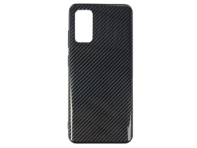 Чехол Yotrix Carbon Acrylic для Samsung Galaxy S20 plus (черный, композитный)