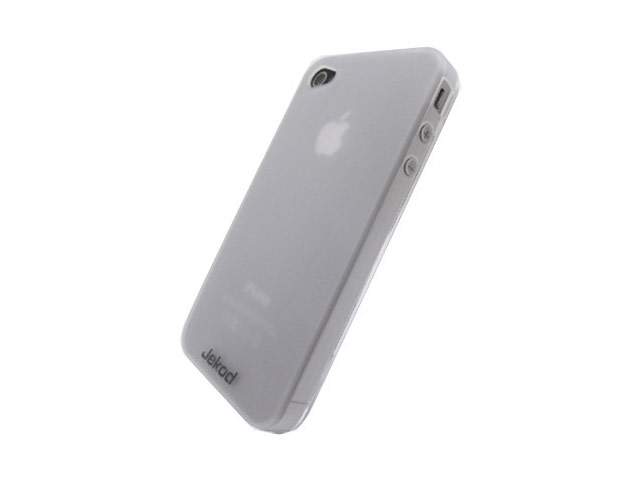 Чехол Jekod Soft case для Apple iPhone 5/5S (белый, гелевый)