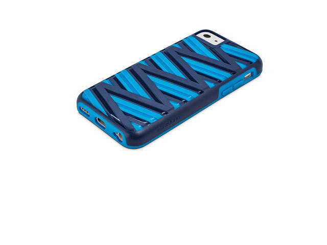 Чехол X-doria Rapt Case для Apple iPhone 5C (синий, пластиковый)