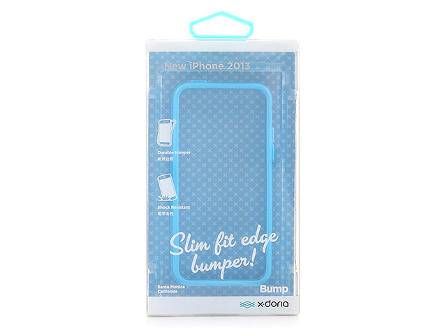 Чехол X-doria Bump Case для Apple iPhone 5C (серый, пластиковый)