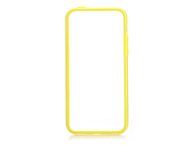 Чехол X-doria Bump Case для Apple iPhone 5C (желтый, пластиковый)
