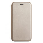 Чехол Yotrix FolioCase Plain для Samsung Galaxy A41 (золотистый, кожаный)