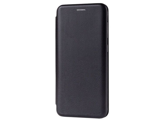 Чехол Yotrix FolioCase Plain для Samsung Galaxy A11 (черный, кожаный)