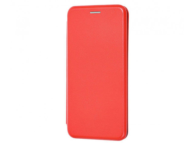Чехол Yotrix FolioCase Plain для Samsung Galaxy A11 (красный, кожаный)
