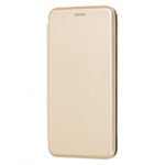 Чехол Yotrix FolioCase Plain для Samsung Galaxy A11 (золотистый, кожаный)