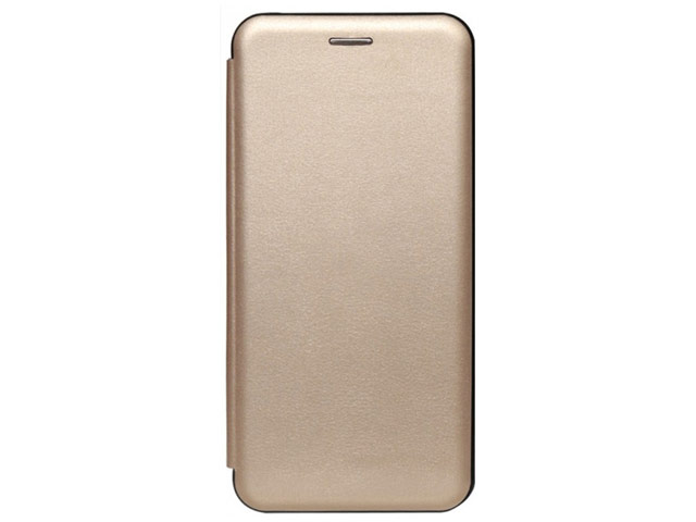 Чехол Yotrix FolioCase Plain для Xiaomi Redmi Note 9 (золотистый, кожаный)