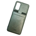 Чехол HDD Luxury Card Slot Case для Samsung Galaxy S20 plus (темно-зеленый, кожаный)