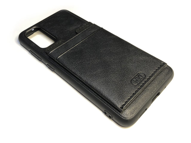 Чехол HDD Luxury Card Slot Case для Samsung Galaxy S20 (черный, кожаный)