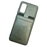 Чехол HDD Luxury Card Slot Case для Samsung Galaxy S10 lite (темно-зеленый, кожаный)