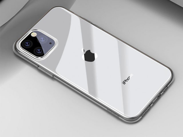 Чехол Baseus Simple Series для Apple iPhone 11 pro max (прозрачный, гелевый)