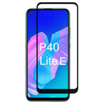 Защитное стекло Yotrix 3D Pro Glass Protector для Huawei P40 lite E (черное)