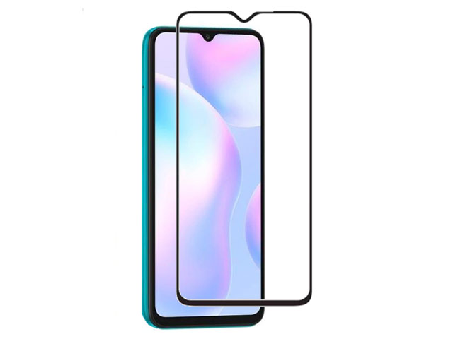 Защитное стекло Yotrix 3D Pro Glass Protector для Xiaomi Redmi 9A (черное)