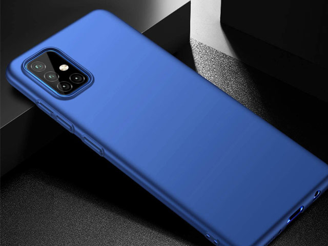 Чехол X-Level Guardian Case для Samsung Galaxy A51 (темно-синий, гелевый)