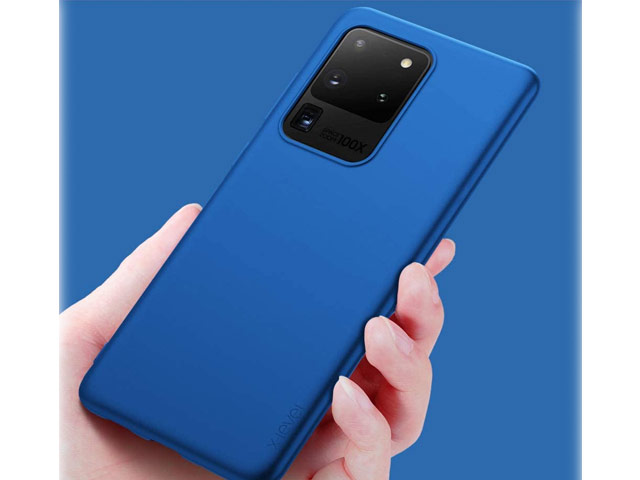 Чехол X-Level Guardian Case для Samsung Galaxy S20 ultra (темно-синий, гелевый)
