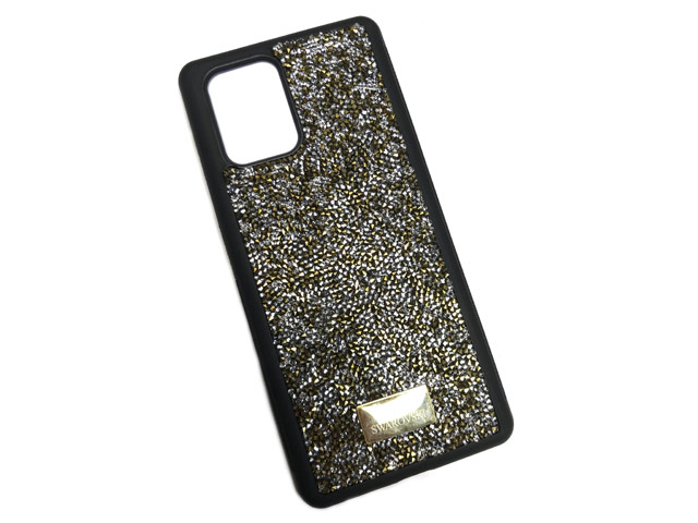 Чехол Swarovski Crystal Case для Samsung Galaxy S20 (золотистый, гелевый)
