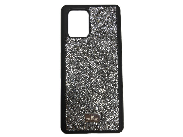 Чехол Swarovski Crystal Case для Samsung Galaxy S20 (серебристый, гелевый)