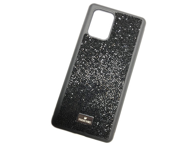 Чехол Swarovski Crystal Case для Samsung Galaxy S20 plus (черный, гелевый)