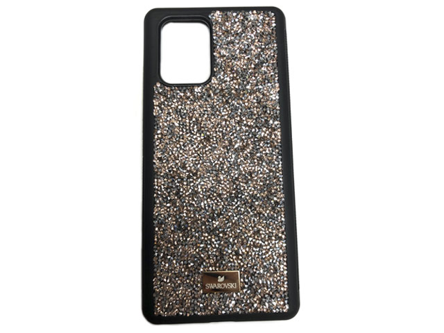 Чехол Swarovski Crystal Case для Samsung Galaxy S20 plus (розовый, гелевый)