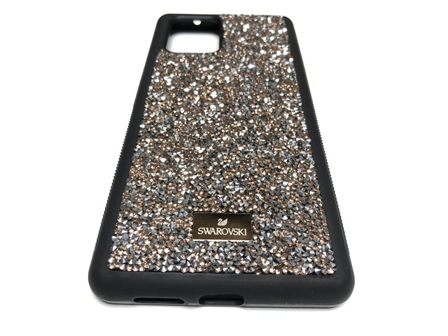 Чехол Swarovski Crystal Case для Samsung Galaxy S20 plus (розовый, гелевый)