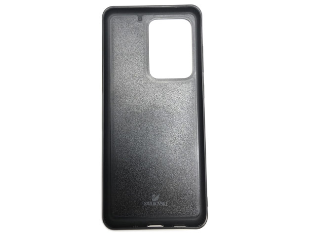 Чехол Swarovski Crystal Case для Samsung Galaxy S20 ultra (черный, гелевый)