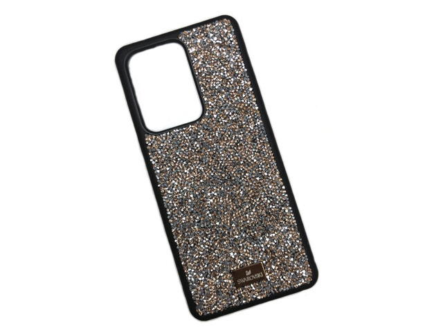 Чехол Swarovski Crystal Case для Samsung Galaxy S20 ultra (розовый, гелевый)