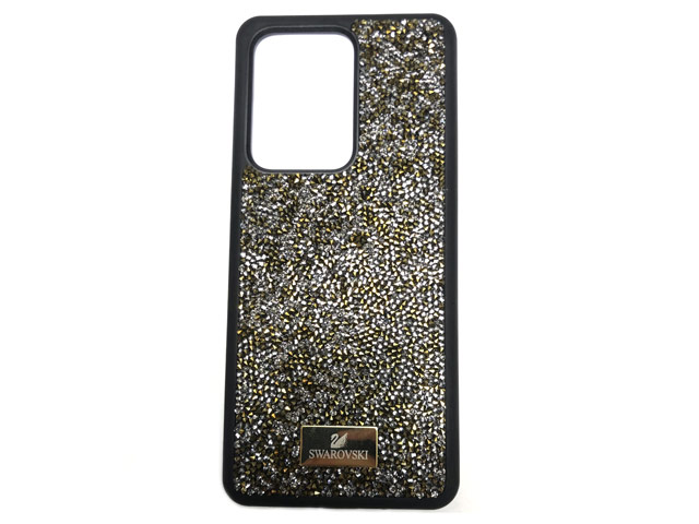 Чехол Swarovski Crystal Case для Samsung Galaxy S20 ultra (золотистый, гелевый)