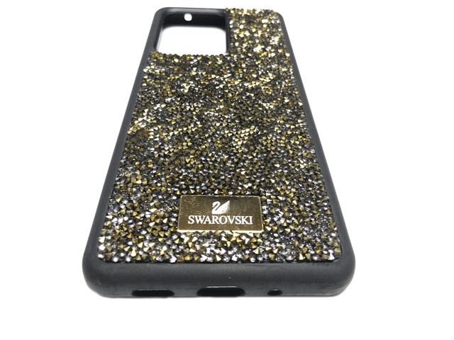 Чехол Swarovski Crystal Case для Samsung Galaxy S20 ultra (золотистый, гелевый)