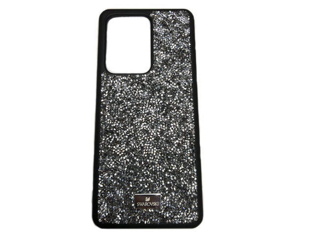 Чехол Swarovski Crystal Case для Samsung Galaxy S20 ultra (серебристый, гелевый)