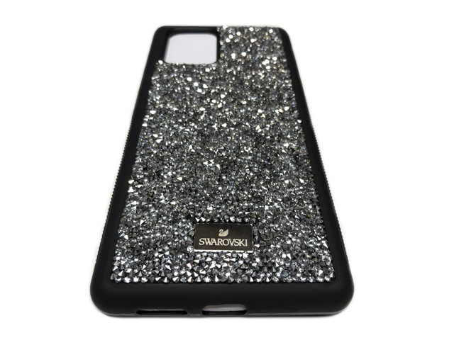 Чехол Swarovski Crystal Case для Samsung Galaxy Note 10 lite (серебристый, гелевый)