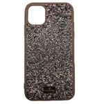 Чехол Swarovski Crystal Case для Apple iPhone 11 (розовый, гелевый)