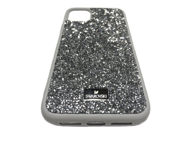 Чехол Swarovski Crystal Case для Apple iPhone 11 (серебристый, гелевый)