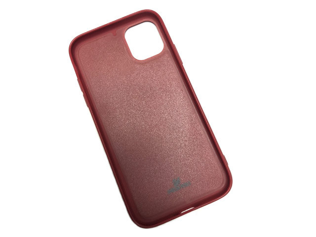 Чехол Swarovski Crystal Case для Apple iPhone 11 pro (красный, гелевый)