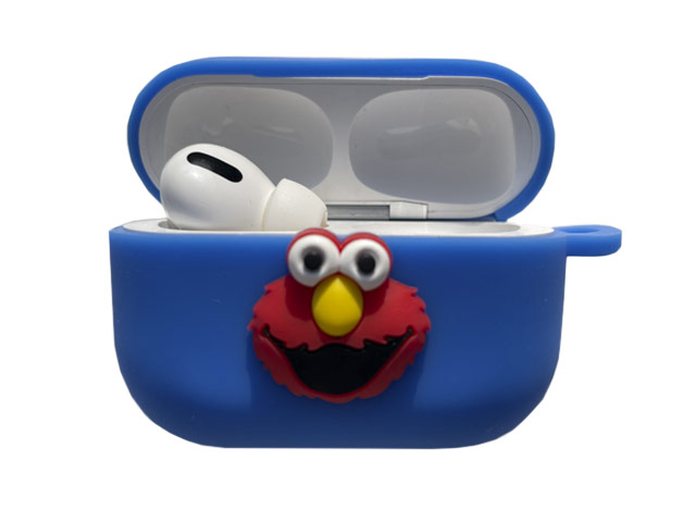 Чехол Synapse Сartoons Case для Apple AirPods pro (Sesame St. Elmo, силиконовый)