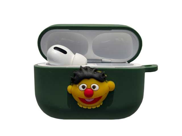 Чехол Synapse Сartoons Case для Apple AirPods pro (Sesame St. Bert, силиконовый)