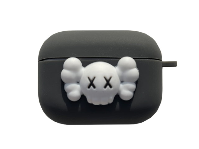 Чехол Synapse Сartoons Case для Apple AirPods pro (KAWS Grey, силиконовый)