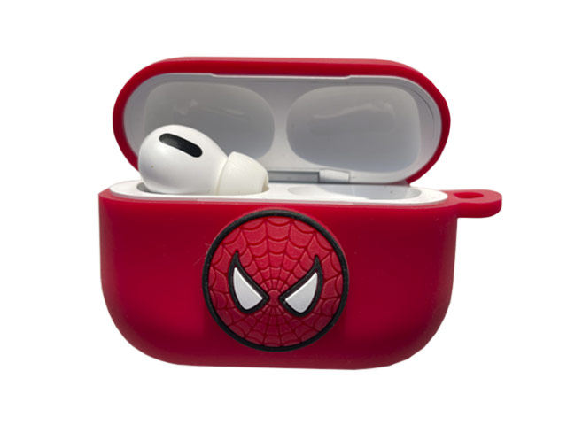 Чехол Synapse Сartoons Case для Apple AirPods pro (Spider-Man, силиконовый)