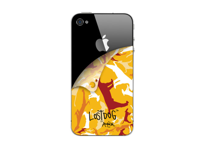 Скин The LostDog 2011 для Apple iPhone 4 (Blaze Orange)