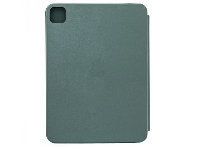 Чехол Yotrix SmarterCase для Apple iPad Pro 12.9 2020 (темно-зеленый, кожаный)