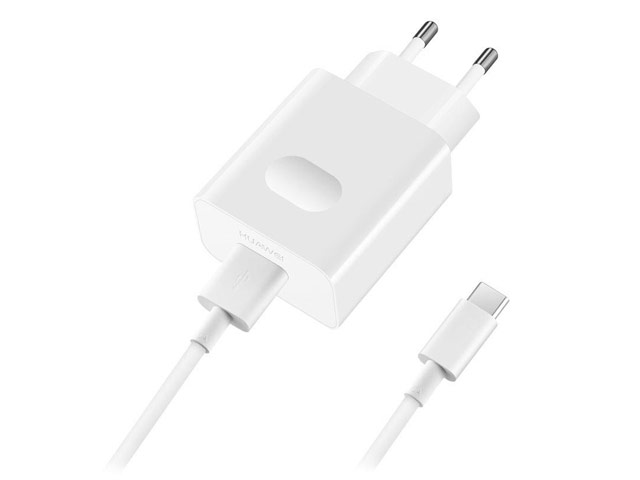 Зарядное устройство Huawei SuperCharge Adapter Type-C универсальное (сетевое, 5V/9V, 2A, USB-C, белое)