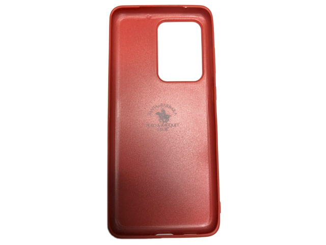 Чехол Santa Barbara Knight для Samsung Galaxy S20 ultra (красный, кожаный)