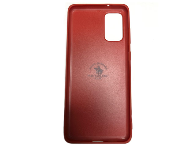 Чехол Santa Barbara Knight для Samsung Galaxy S20 plus (красный, кожаный)