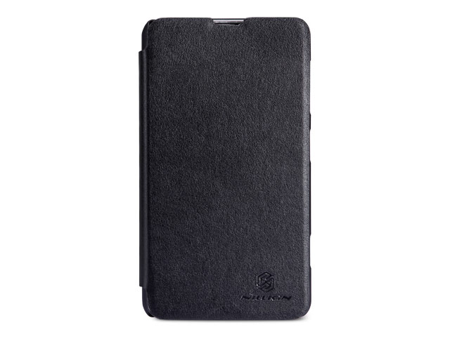 Чехол Nillkin V-series Leather case для Nokia Lumia 625 (черный, кожанный)