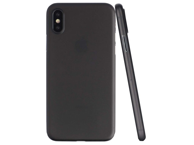 Чехол Yotrix UltrathinCase для Apple iPhone XS (черный, гелевый)