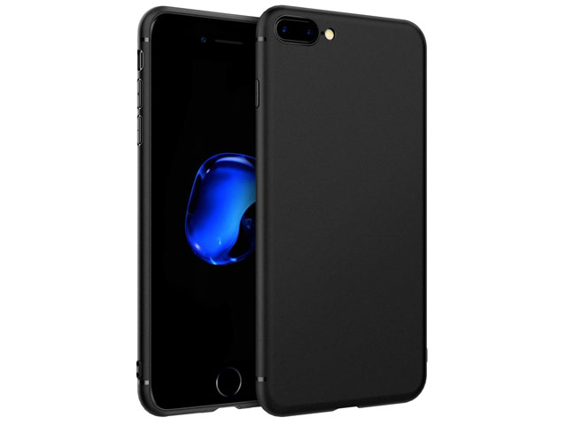 Чехол Yotrix UltrathinCase для Apple iPhone 7 plus (черный, гелевый)